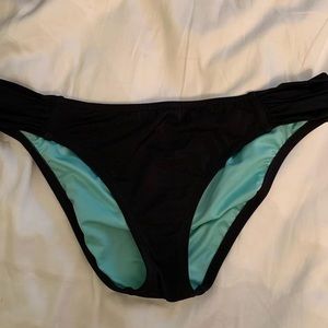 simple black bottoms